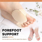 Honeycomb Fabric Forefoot Pads - 3 Pairs