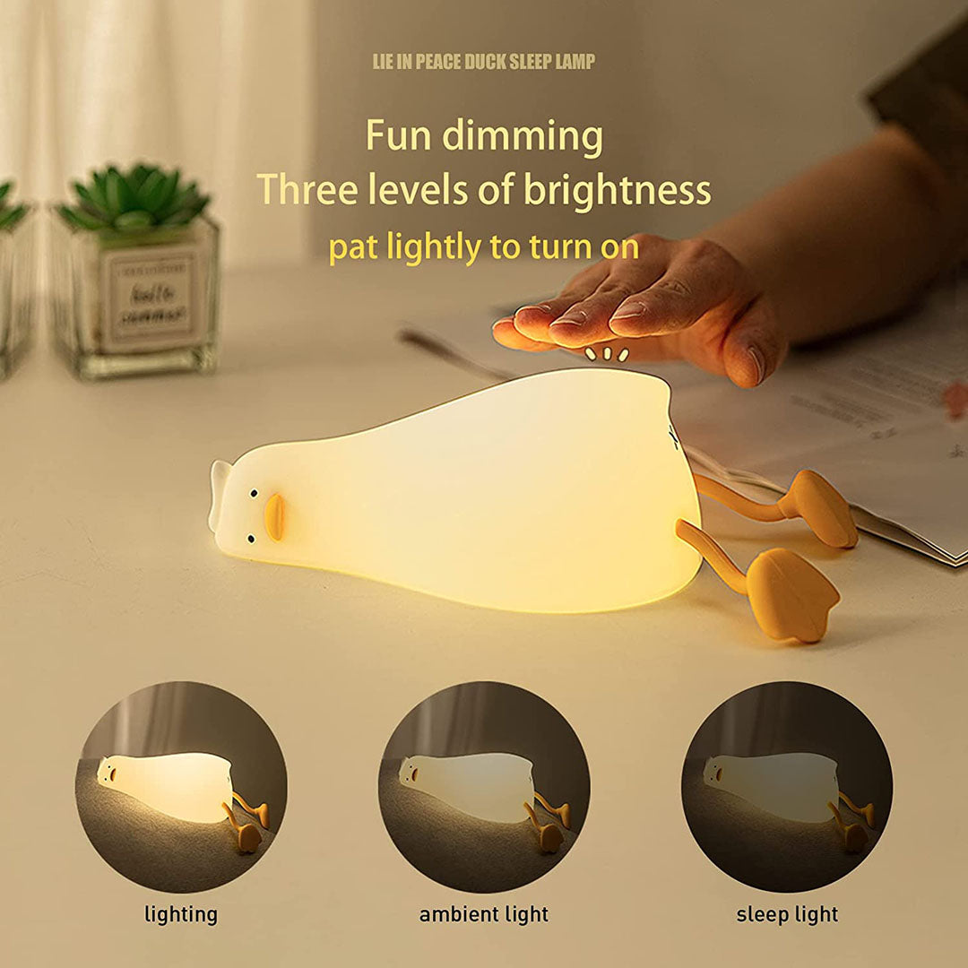 Lying Duck Night Light