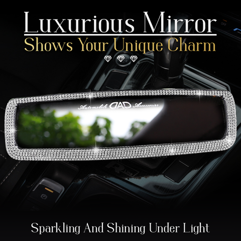 Blingholic Car Rearview Mirror