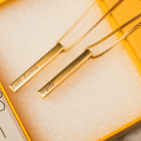 Harper -  Love Bar Necklace (Buy 1 Get 1 FREE - Limited Offer)