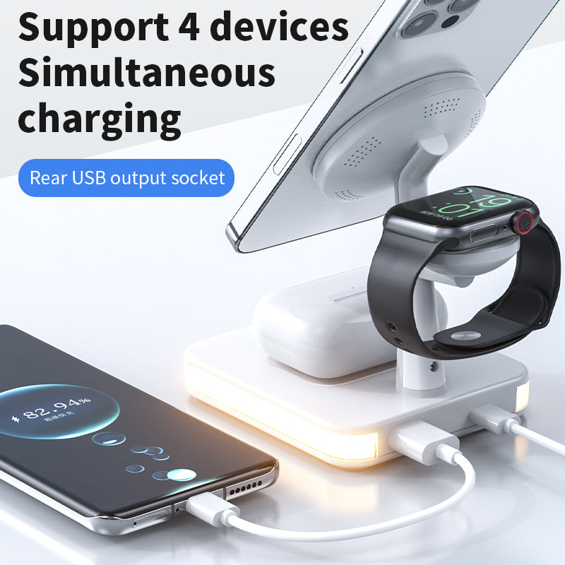 MAGNETIC WIRELESS CHARGER STAND DOCK