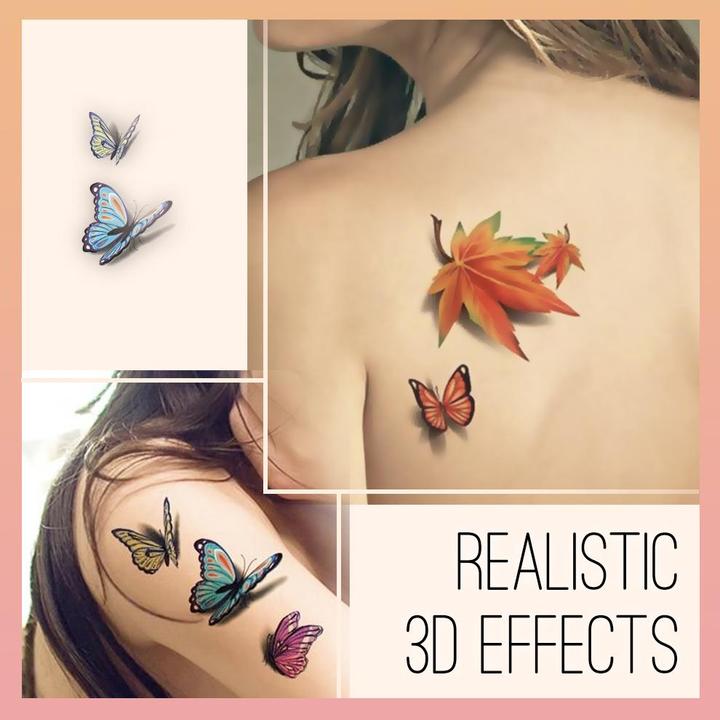 Waterproof Temporary 3D Tattoo Stickers