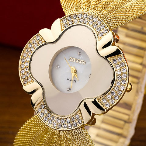 New 2021 Elegant Butterfly Gold Watch