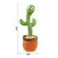 Dancing Talking Cactus Plush Toy