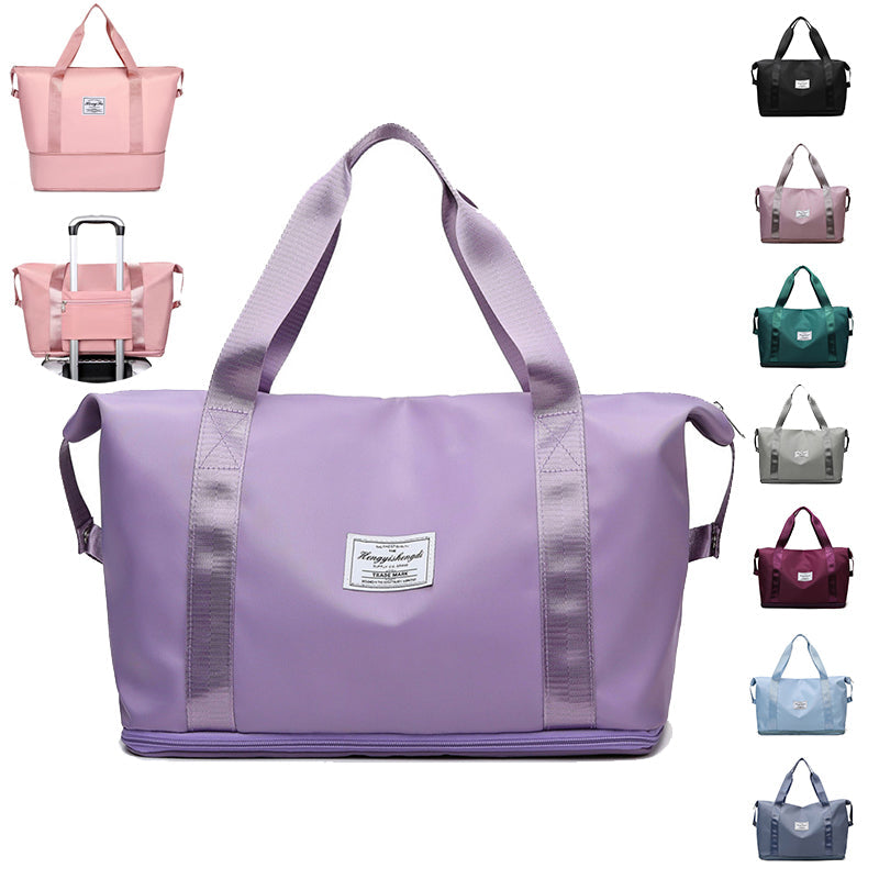 Cali Large Capacity Water Resistant Shoulder Bag- 9 colours