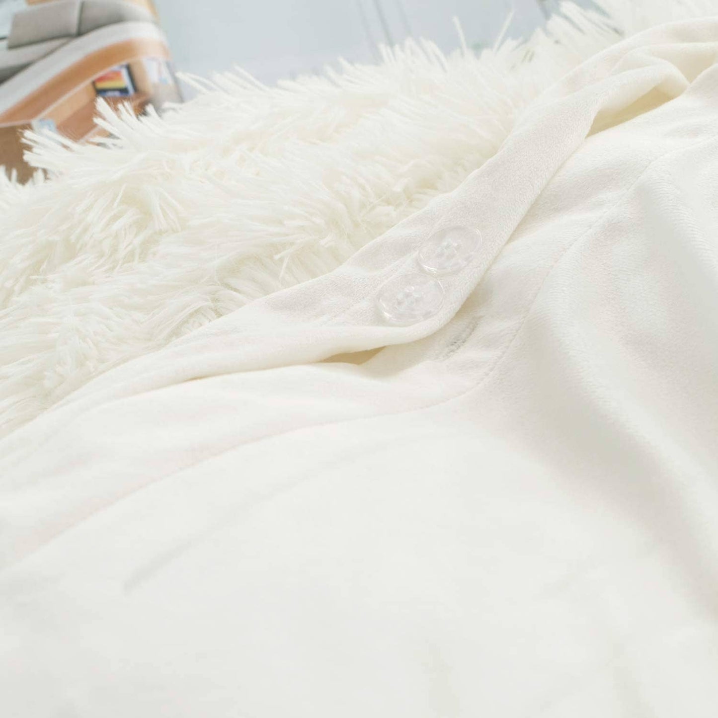 Fluffy Faux Fur Duvet Cover Set