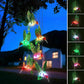 Solar-Powered Dangling Hummingbird Lights