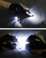 LED Gloves with Waterproof Lights