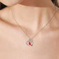 Cardinal Heart Pendant Necklace