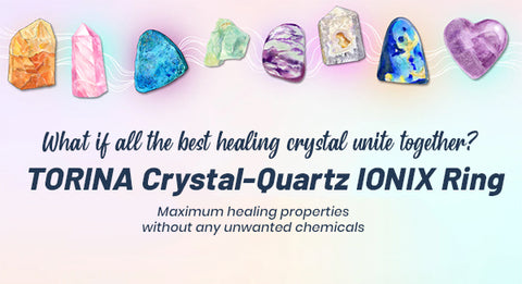 HeathCryt™ Crystal-Quartz IONIX Ring（Limited time discount 🔥 last day）