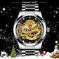 ✨Christmas Promotion- 40%OFF✨Embossed Golden Dragon Watch