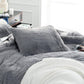 Fluffy Faux Fur Duvet Cover Set