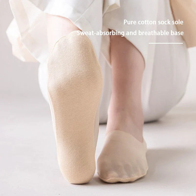 SUMMER SALE 50% OFFðŸ”¥Ice silk invisible socks-ðŸ’Buy More Save More