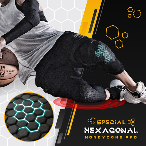 Honeycomb Anti Collision Knee Pads