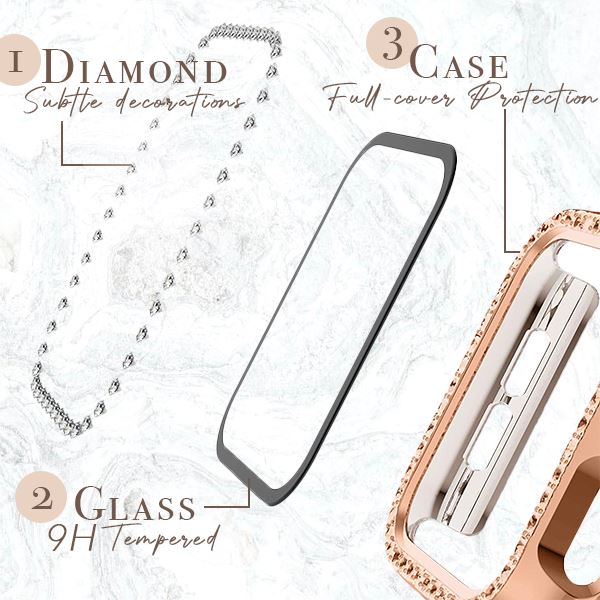 Diamond Apple Watch Case