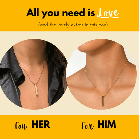 Harper -  Love Bar Necklace (Buy 1 Get 1 FREE - Limited Offer)