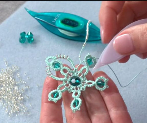 Shuttle Crochet Tatting Tool