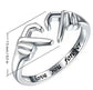 To My Daughter ‘I Love You Forever’ Heart Ring