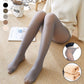 Flawless Legs Fake Translucent Warm Plush Lined Elastic Tights