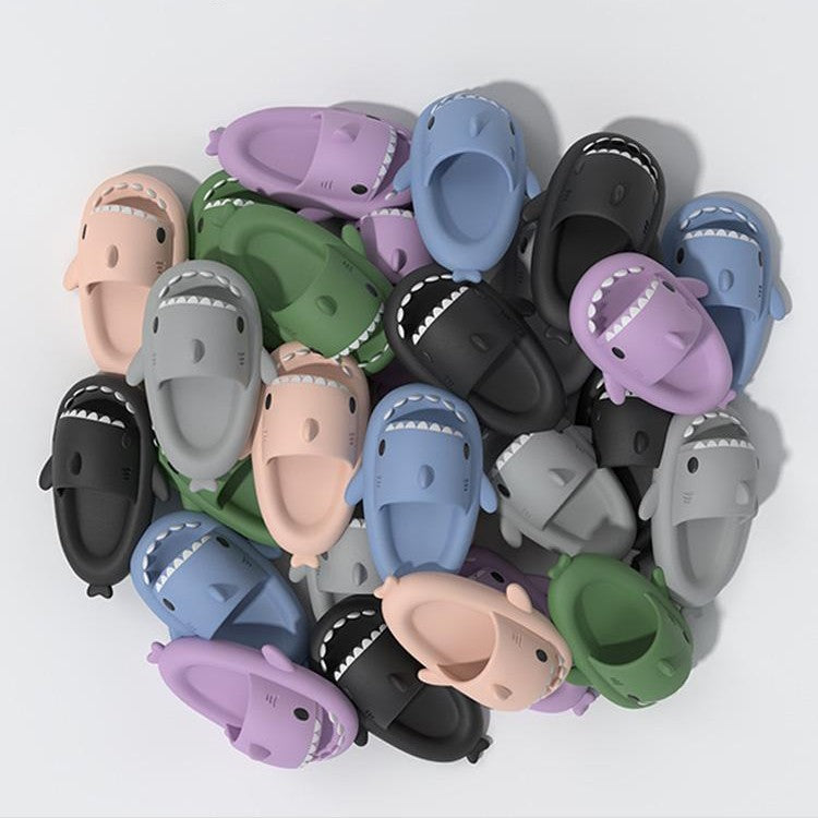 Premium Shark Slides - Super Soft, Comfy, Silent and Anti-slippery