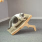 Wooden Cat Scratch Bed