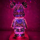 3D Firework Bear Colorful Bear Decor Light Gift for Him or Her