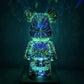 3D Firework Bear Colorful Bear Decor Light Gift for Him or Her