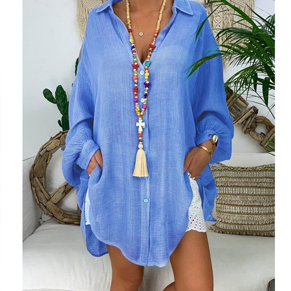 Peace Plus Size Oversized Shirt