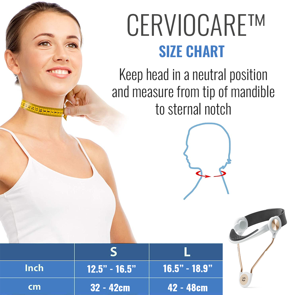 CERVIOCARE™ Neck Support Collar