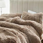 Fluffy Faux Fur Duvet Cover Set