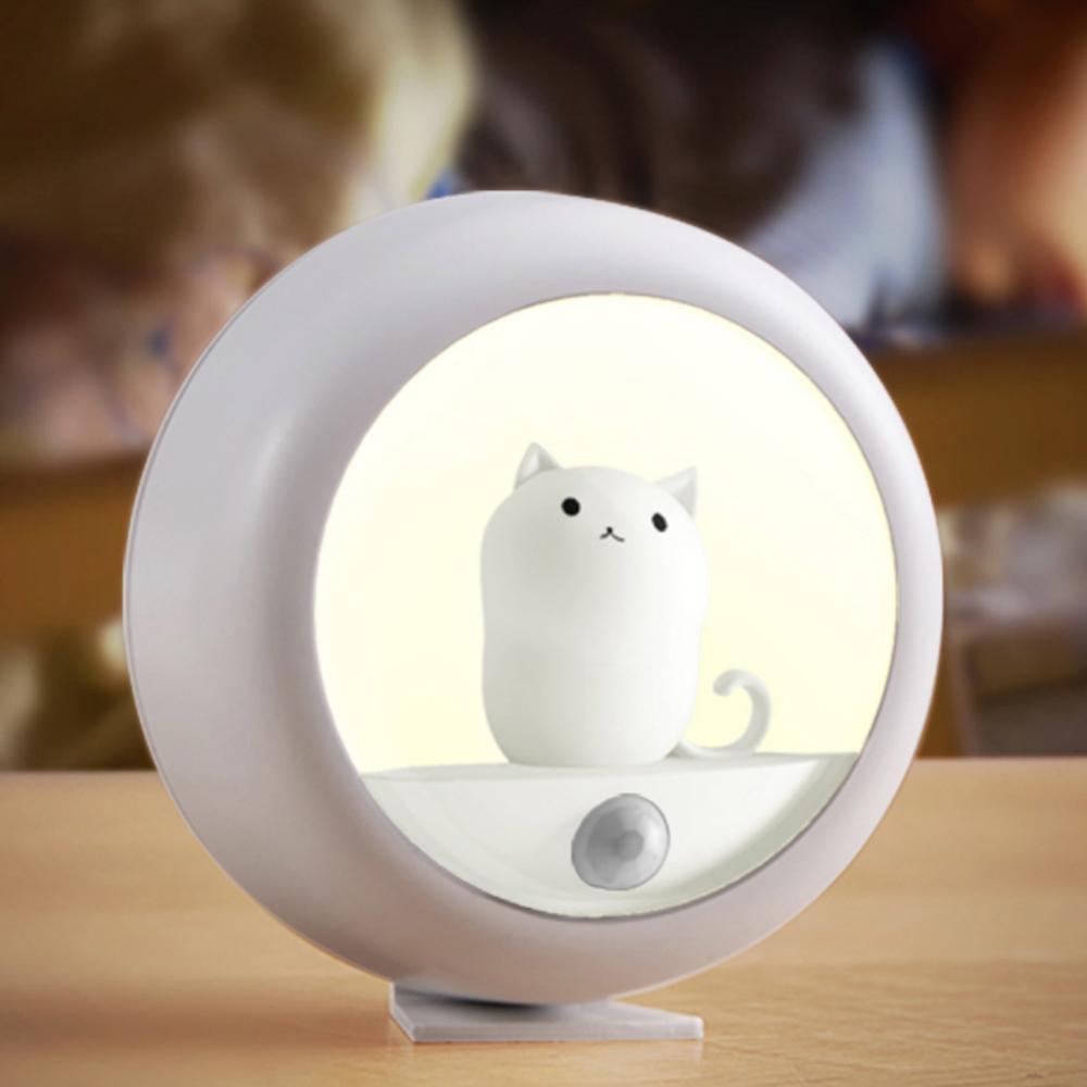 Motion Sensor Cat Night Light