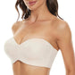 Full Support Non-Slip Convertible Bandeau Bra - Flash Sale Ends MidNight