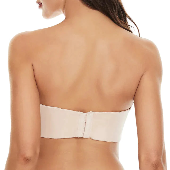 Full Support Non-Slip Convertible Bandeau Bra - Flash Sale Ends MidNight