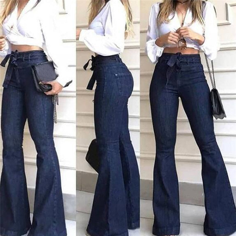 High Waist Wide Leg Jeans