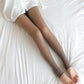 Flawless Legs Fake Translucent Warm Plush Lined Elastic Tights