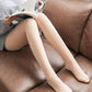 Flawless Legs Fake Translucent Warm Plush Lined Elastic Tights